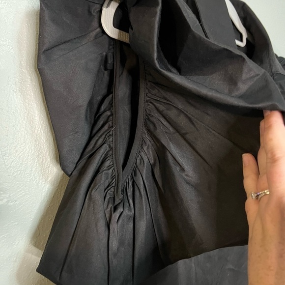 Stella Marina Collezione Puff Ruffle sleeve shirt dress - Picture 5 of 8